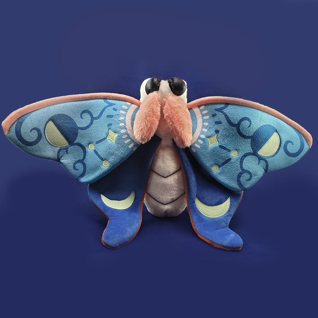 Lunar Moth Plush (19 inches) Alstro Arts Store